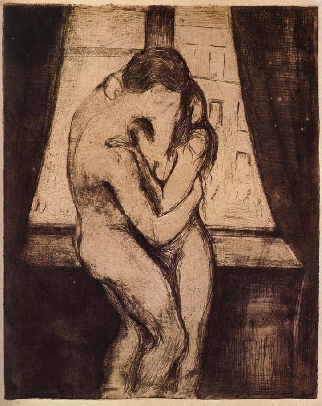 Edvard Munch Kiss